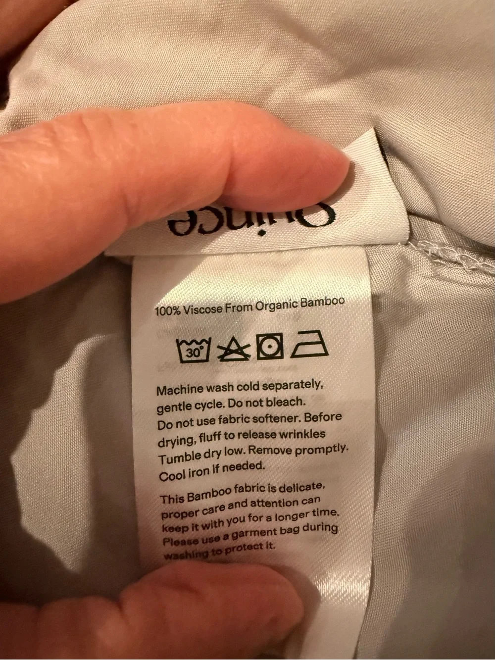 Quince Bamboo Fitted Sheet Set - Twin